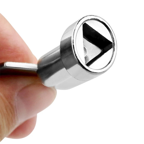 Ключ трикутник для щитових шаф люків, універсальний, MS705, 107420