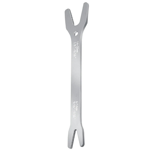 Ключ гайковий двосторонній 6-14/14-25, накидний, універсальний, S-тип, 107428