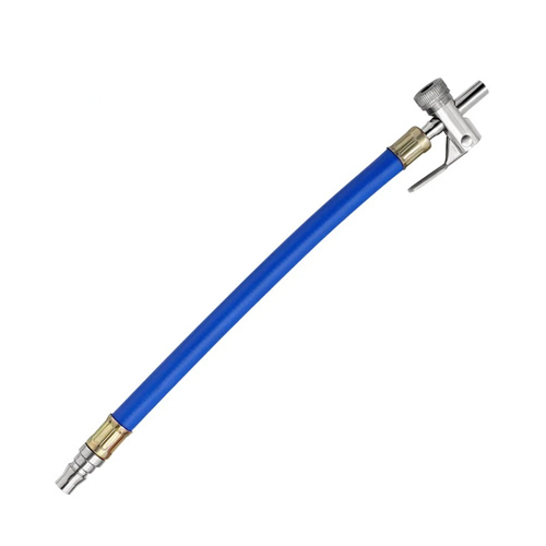 Шланг для підкачування коліс з насадкою 6мм 30см, гнучкий, 107426