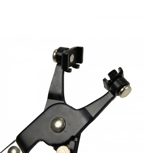 Знімач пружинних хомутів 45мм, кліщі з губками, що обертаються, щипці, 107448