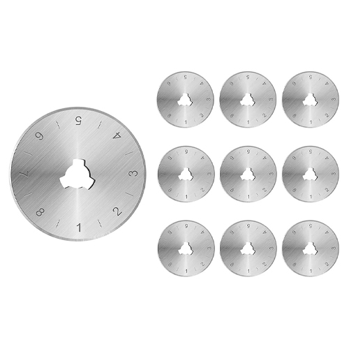 Лезо запасне 28мм для роликового ножа, печвірка, 10шт в кейсі, 107461