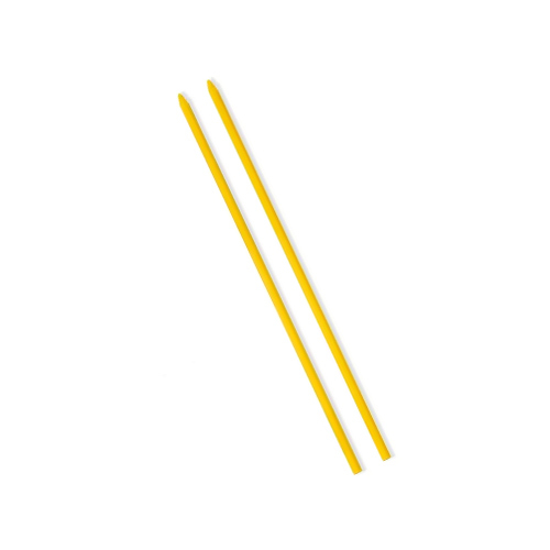 Стержні змінні для механічного олівця 6шт, графітові, жовтий та червоний, 107444