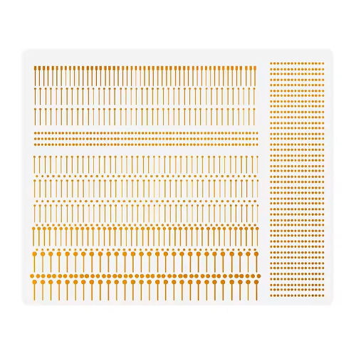 Набір контактних точок п'ятаків для ремонту плат 1400шт Sunshine RL-007GA, 107553