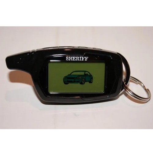Брелок із РК-дисплеєм для сигналізації Sheriff ZX-1090, 107608