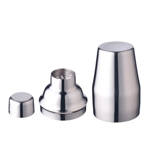 Шейкер європейський барний для приготування напоїв коктейлів, нержавіюча сталь 750мл, 106362