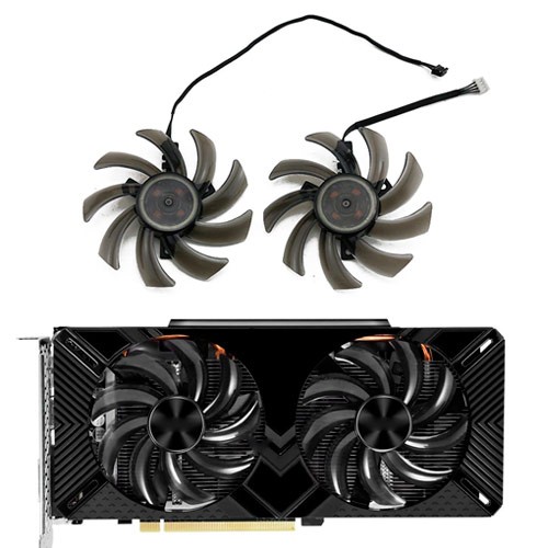 Вентилятори 2шт 85мм 12В 4пін GA91S2U Palit GTX 1060 RTX 2060 2070, 106192