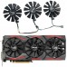 Вентилятори 3шт 87мм 12В FDC10U12S9-C FDC10H12S9-C ASUS GTX 980 Ti R9 390X, 106193