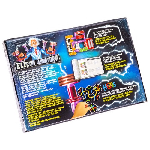 Конструктор електронний Electro Laboratory Піаніно, Elab-01-02, Danko Toys, 105881
