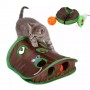 Интерактивная игрушка-туннель для кошек, 9 отверстий, 32х32см, 105705