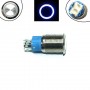 Кнопка 16мм фиксирующаяся, 220В, синий LED, 5pin, 16A-DZ, 105725