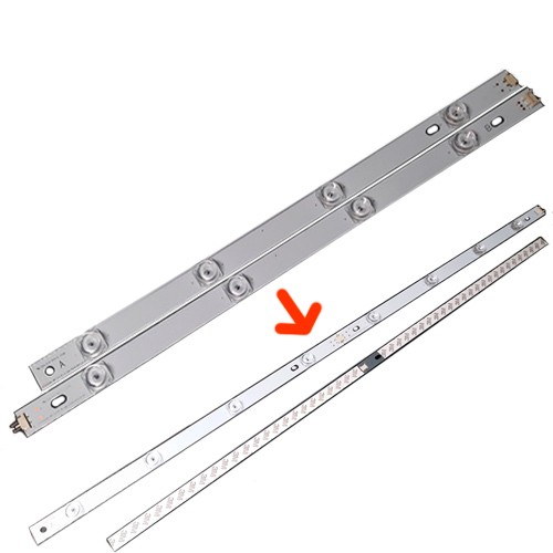 LED планка лампа підсвічування РК ТВ 42 LG Innotek DRT 3.0 42 A/B, 8шт комплект, 103734