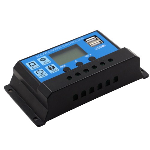 Контролер заряду сонячної батареї KW1230 ШІМ 12/24В 30А, 100516