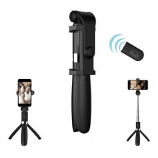 Монопод Селфі палиця штатив 3в1, 24-65 см, Bluetooth, пульт ДУ, L01S