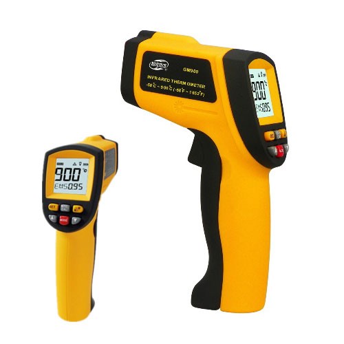 Лазерний ІК цифровий термометр, пірометр Benetech GM900, 101123