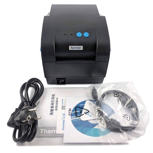 Термопринтер етикеток, наклейок, штрих-коду Xprinter XP-365B 80мм, 103907