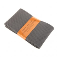 Обшивка чохол на кермо зі шкірозамінника, 37-38см, сіра