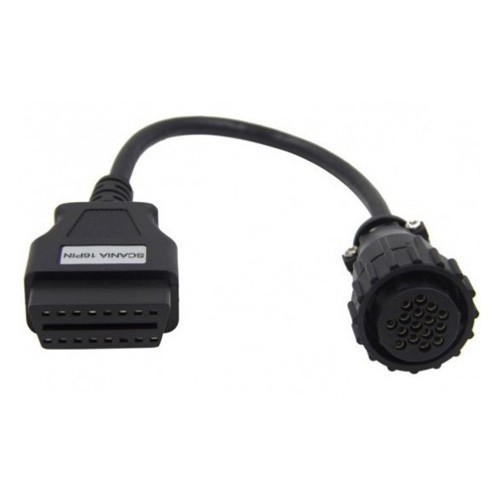 Перехідник з OBD2 16pin мама на Scania, DAF 16pin мама, 105335