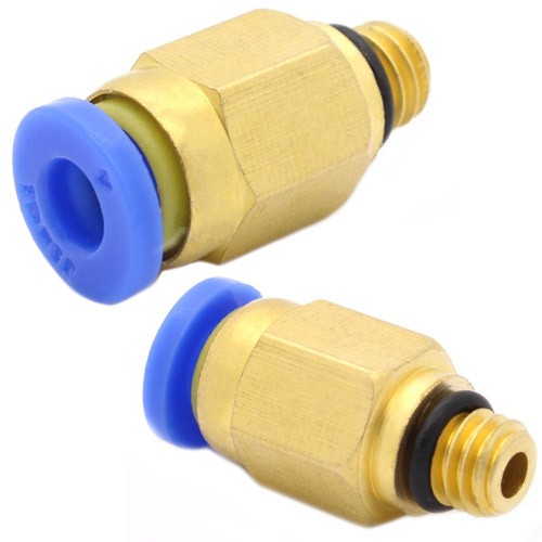 Фітинг, кріплення PTFE трубки PC4-M6 MK8 E3D для 3D-принтера, 104541