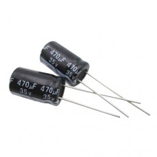 10x Конденсатор електролітичний алюмінієвий 470мкФ 35В 105С