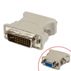 Адаптер DVI-I (24 + 5) - VGA, тато-мама, перехідник