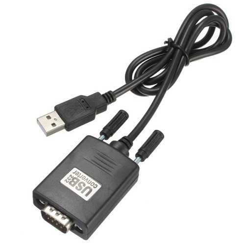 Кабель перехідник USB - RS232 DB9 PL2303+MAX3243C, 0.8м, 101617