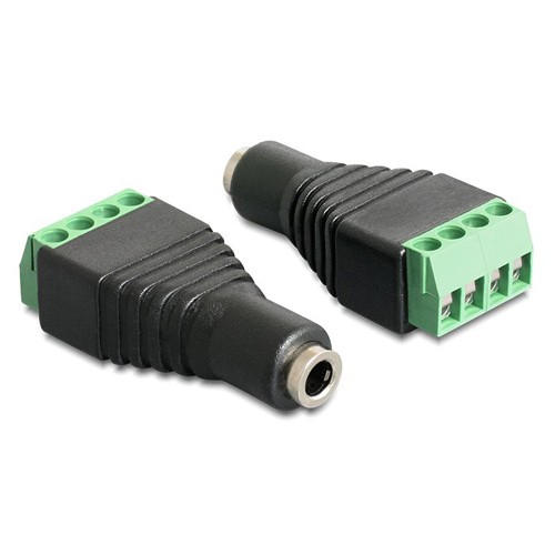 Перехідник 3.5мм TRRS mini-jack джек гніздо мама - клеммники 4pin, 103843