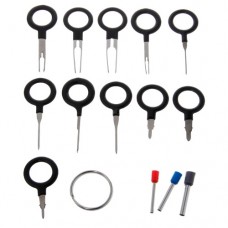 Набір знімачів 11шт для вилучення пінів контактів з роз'ємів авто