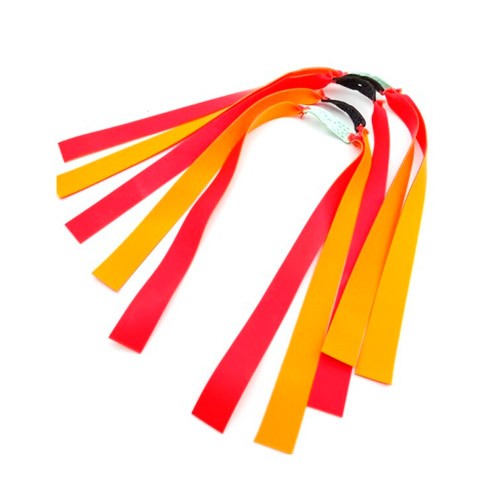 Гумка плоска 0.8мм, 5шт, джгут для рогатки, латекс, 105887