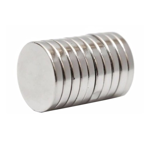 Магніти неодимові сильні 10x2мм N35 10шт, 100834