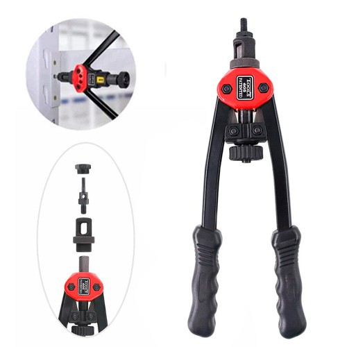 Заклепочник для різьбових заклепок M3-M12 дворічний 340мм посилений, ВТ-605, 105166