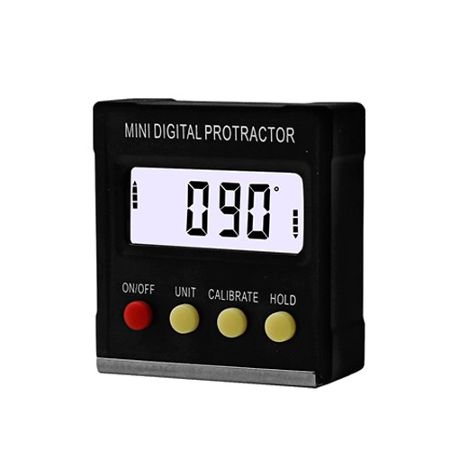 Кутомір електронний Міні 360 магнітний, рівень, транспортир MT-2010, 101277