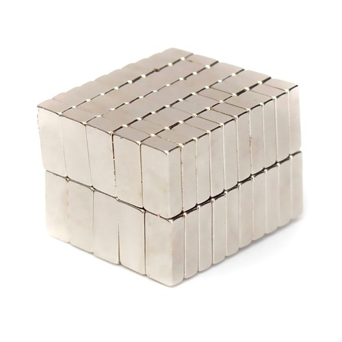 Магніти неодимові сильні 15x5x3мм N35 10шт, 100915