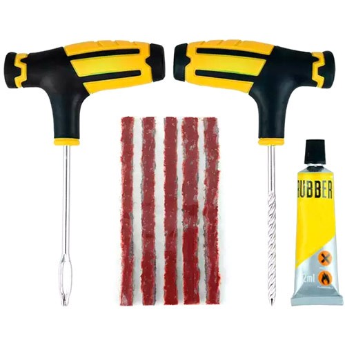 Набір для ремонту проколів безкамерних шин, ремкомплект, 100324