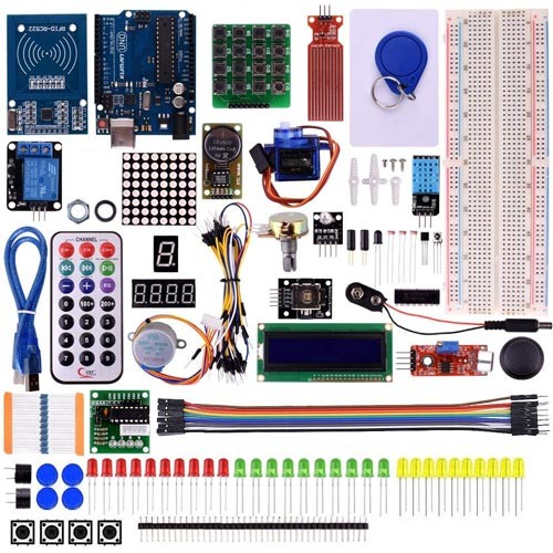 Arduino Starter Kit RFID стартовий набор на базі Uno R3 у кейсі, 102879