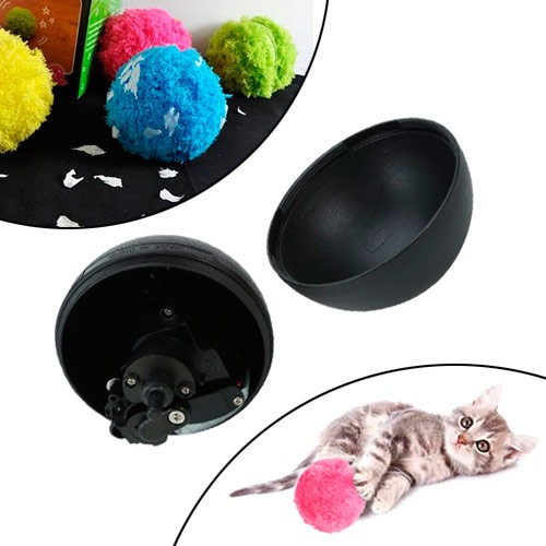 Куля м'яч прибиральник, міні робот-пилосос + 4 чохла з мікрофібри, 100651