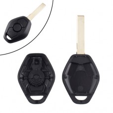 Ключ заготівля, корпус під чіп, 3кн, BMW, HU92