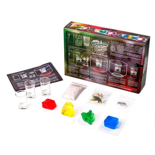 Набір для створення гелевих свічок, 3 свічки, Danko Toys, 100983