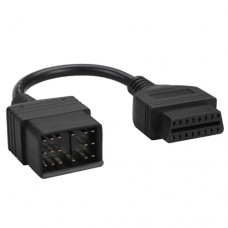 Перехідник з OBD2 16pin мама на Toyota 17pin тато Перехідник з OBD2 16pin мама на Toyota 17pin тато