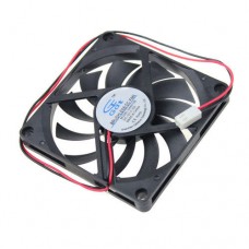 Вентилятор корпусний, кулер 80мм 12В 2pin, ТОНКИЙ 8010