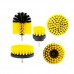 Набір щіток-насадок 5шт на шуруповерт дриль для чищення автомобіля, 101174