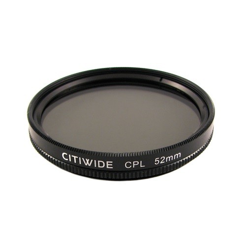 Поляризаційний CPL фільтр 52мм CITIWIDE, 104033