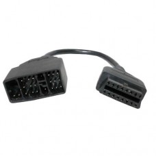 Перехідник з OBD2 16pin мама на Toyota 22pin тато Перехідник з OBD2 16pin мама на Toyota 22pin тато