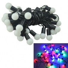 Гірлянда світлодіодна новорічна кольорова Кульки 40 LED ламп 6м