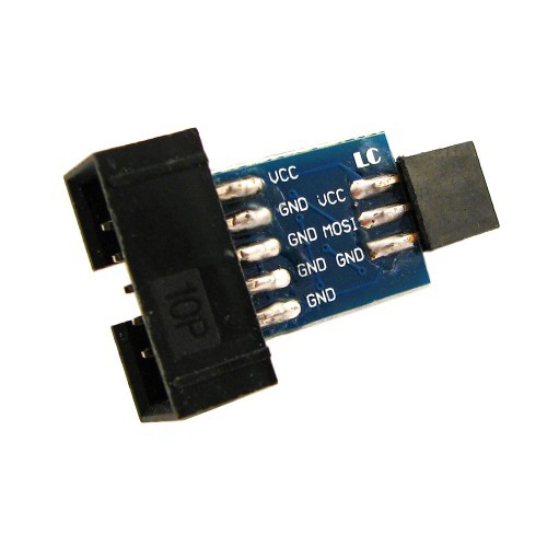 10 на 6 pin перехідник, ATMEL AVRISP USBASP STK500, 102989