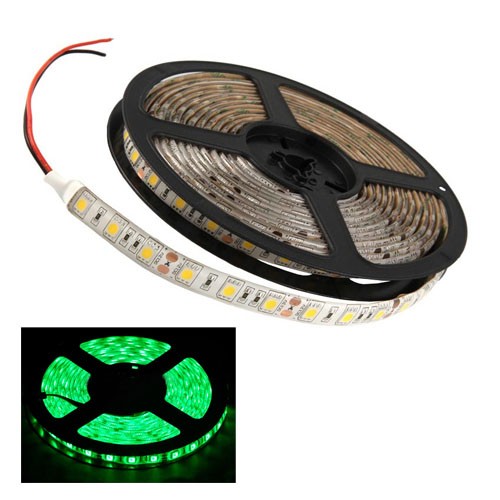 5м стрічка світлодіодна, 300x 5050 SMD LED, зелена, 104926