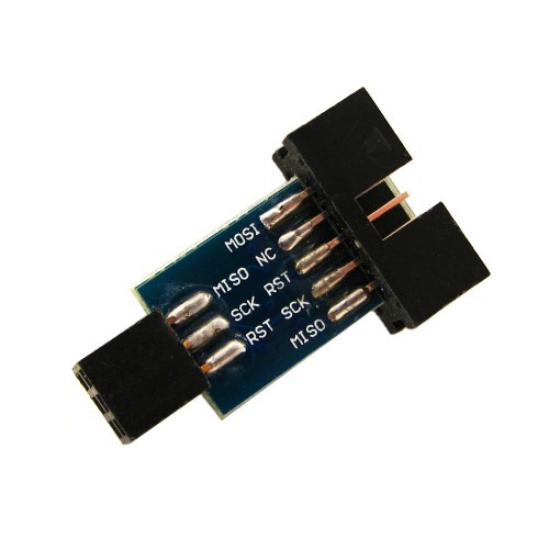 10 на 6 pin перехідник, ATMEL AVRISP USBASP STK500, 102989