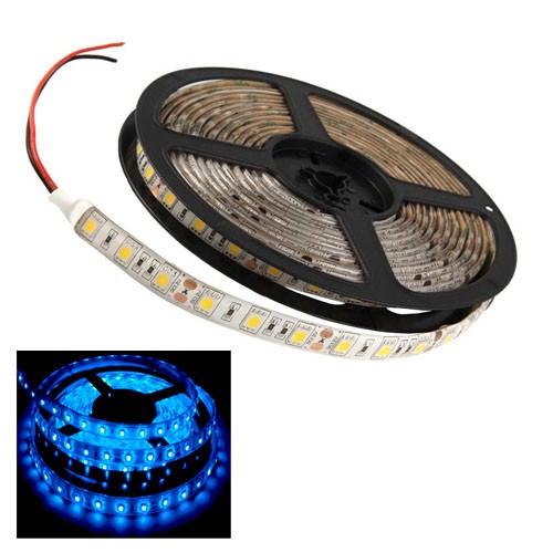 5м стрічка світлодіодна, 300x 5050 SMD LED, синя, 104928