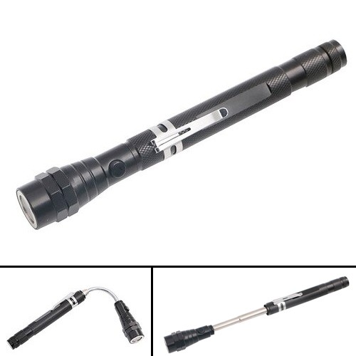 Телескопічний ліхтар з магнітною поворотною головкою 57см, 101314