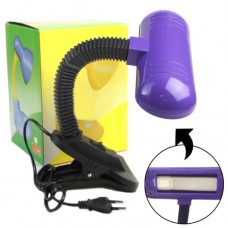 Лампа настільна на прищіпки світлодіодна 4Вт 220В гнучка G23