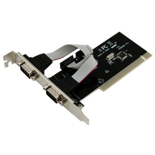 Контролер PCI перехідник на 2 RS232 DB9 COM-порту, 101792